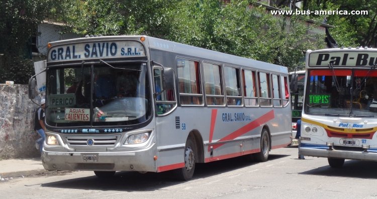 Mercedes-Benz OF 1722 - Italbus Bello - Gral. Savio
HCC 976

Línea 52 (Prov. Jujuy), interno 58
