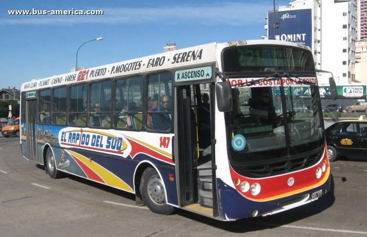 Mercedes-Benz OF 1722 - Metalpar Tronador - El Rapido del Sud
GKO879

Línea 221 (Prov. Buenos Aires), interno 147
