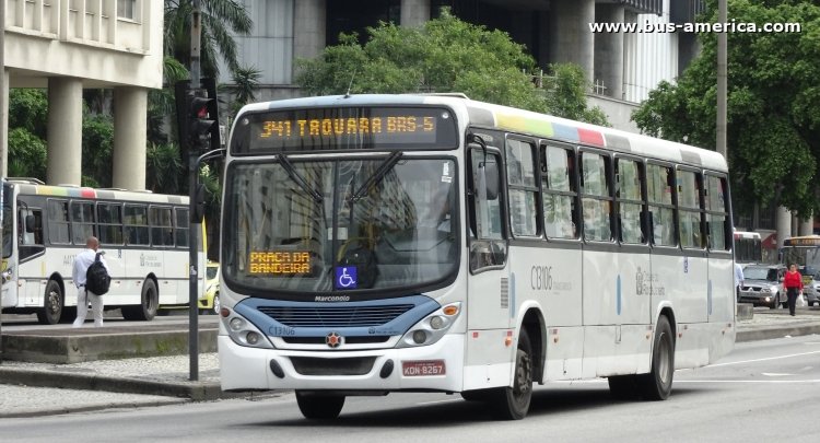 Mercedes-Benz OF 1722 M - Marcopolo Torino - TransCarioca , Transp. Barra
KON-8267

Línha 341 (Rio de Janeiro), unidad C13106
