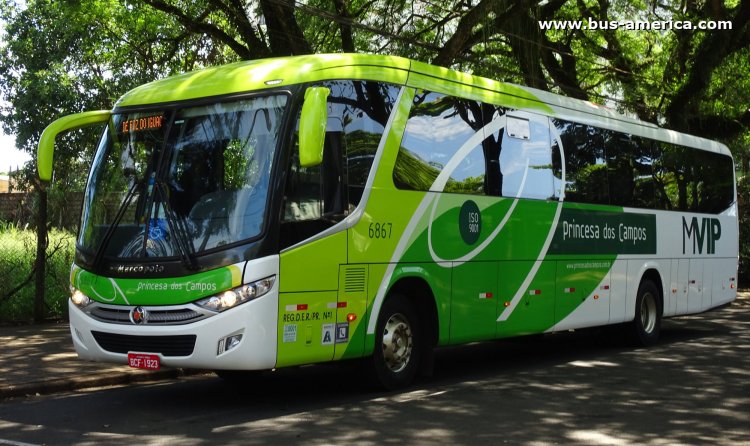 Mercedes-Benz OF 1724 L - Marcopolo G7 Viaggio 900 - Princesa Dos Campos
BCF-1923

Princesa dos Campos (Estadual Paraná), unidad 6867
