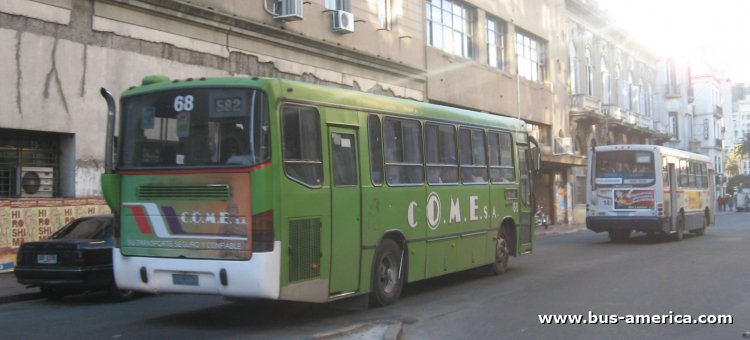 Mercedes-Benz OH - Marcopolo Viale (en Uruguay) - COME
Línea 582 (Montevideo), interno 68
