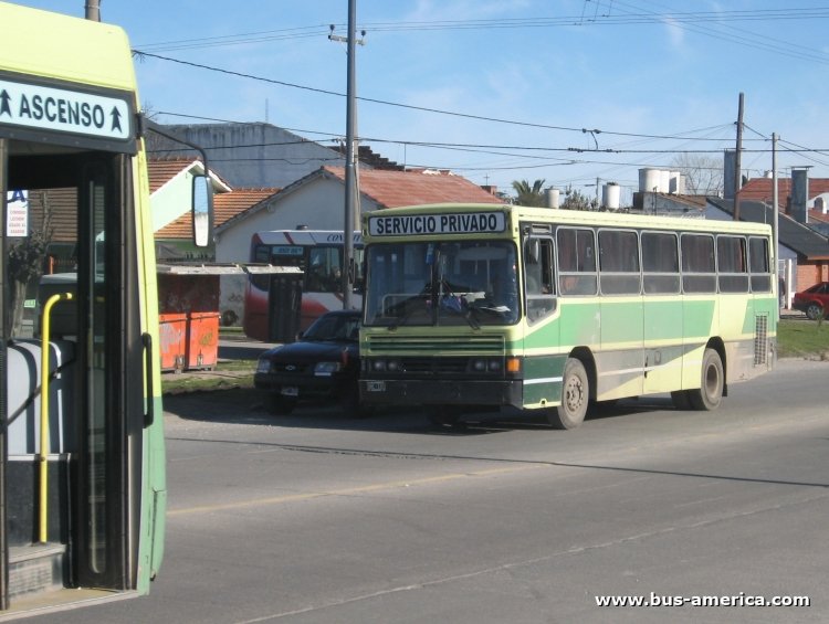 Mercedes-Benz OH 1315 - Busscar Urbanus (en Argentina) - ex 12 de Octubre
B.2477481 - UHL160

Ex líneas 531, 532, 533 (Mar del Plata), interno ¿?
