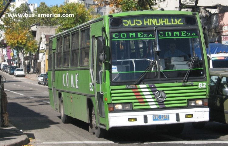 Mercedes-Benz OH 1315 - Caio Vitoria (en Uruguay) - C.O.M.E.
STC1282
Se puede consultar la historia de esta empresa en : http://www.grupoaclo.es.tl/Comesa-_-46-A%F1os-de-Historia.htm
