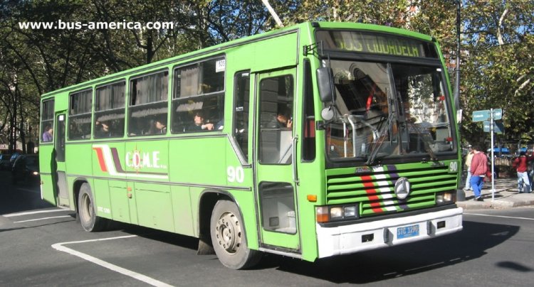 Mercedes-Benz OH 1315 - Caio Vitoria (en Uruguay) - C.O.M.E.
STC1290
Se puede consultar la historia de esta empresa en : http://www.grupoaclo.es.tl/Comesa-_-46-A%F1os-de-Historia.htm
