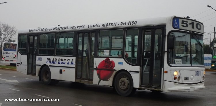 Mercedes-Benz OH 1315 L SB - Ugarte Europeo - Pilar Bus
Línea 510 (Pdo. Pilar), interno 3351



Archivo originalmente posteado en julio de 2019 por segunda vez en abril de 2020
