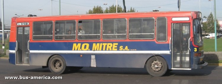 Mercedes-Benz OH 1316 - Bus PH 0019 - M.O.Mitre
Línea 318 (Prov. de Buenos Aires), interno 3
