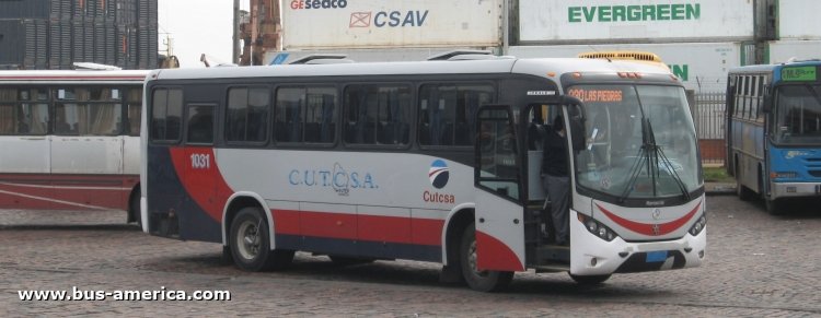 Mercedes-Benz OH 1420 - Marcopolo Ideale 770 (en Uruguay) - CUTCSA
STI0030

Línea 230 (Montevideo area metropolitana), interno 1031
