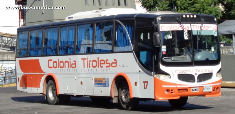 Mercedes-Benz OH 1518 - ArMar Medea - Cnia. Tirolesa
LPH 230

Colonia Tirolesa (Prov. Córdoba), interno 17, patente provincial 2606
