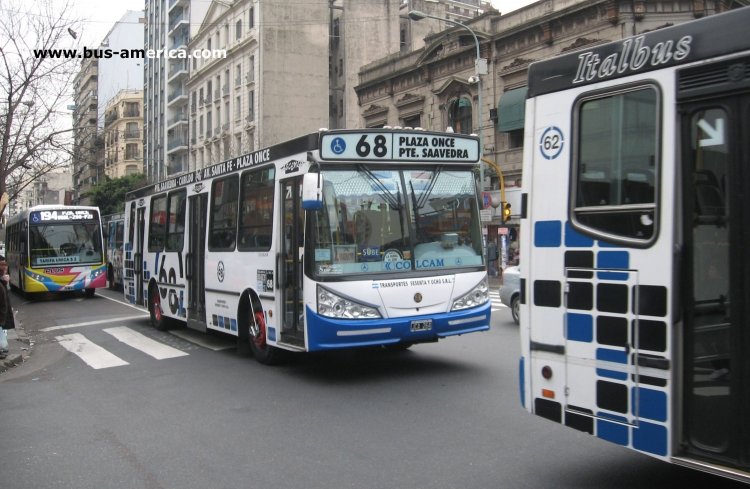 Mercedes-Benz OH 1618 L SB - Corwin Bi-Met 2010 - Transp. Sesenta y Ocho
JCA264

http://galeria.bus-america.com/displayimage.php?pid=35569
http://galeria.bus-america.com/displayimage.php?pid=35924
