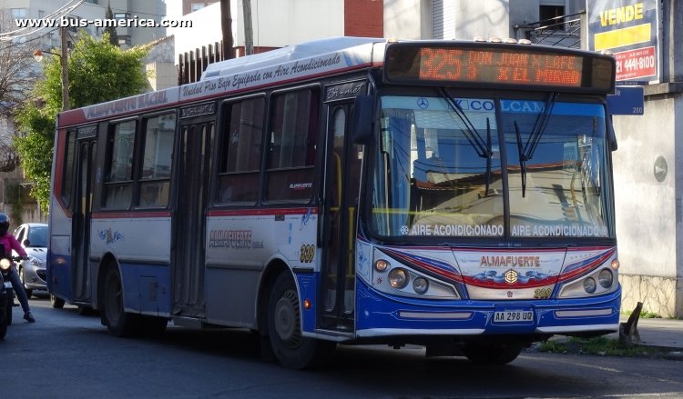 Mercedes-Benz OH 1618 L - SB - Corwin Bi-Met 2010 - Almafuerte
AA 298 UQ
[url=https://bus-america.com/galeria/displayimage.php?pid=61741]https://bus-america.com/galeria/displayimage.php?pid=61741[/url]
[url=https://bus-america.com/galeria/displayimage.php?pid=61742]https://bus-america.com/galeria/displayimage.php?pid=61742[/url]

Línea 325 (prov. Buenos Aires), interno 329
