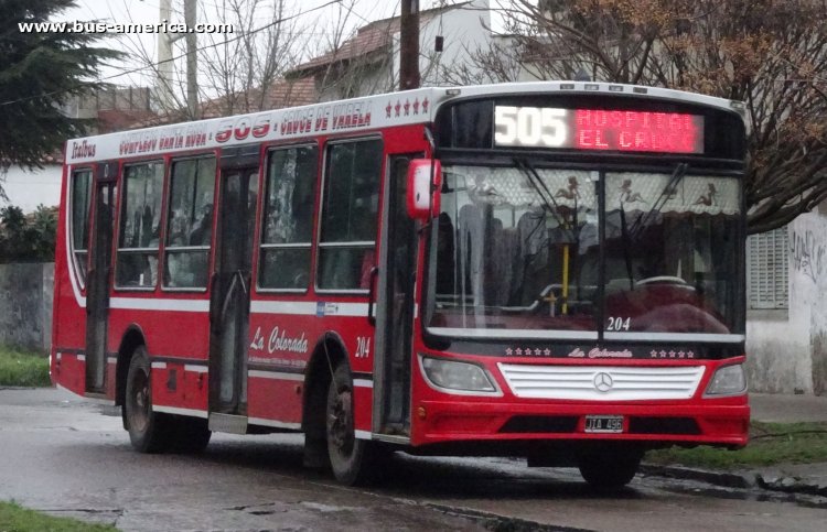 Mercedes-Benz OH 1618 L SB - Italbus Tropea - La Colorada
JIA 496
[url=https://galeria.bus-america.com/displayimage.php?pid=47109]https://galeria.bus-america.com/displayimage.php?pid=47109[/url]

Línea 505 (Pdo. F. Varela), unidad 204 [¿marzo? 2018 - marzo 2019]
Ex línea 178 (Buenos Aires) - Interno 89 [noviembre 2010 - noviembre 2017]



Archivo originalmente posteado en ¿agosto 2019?
