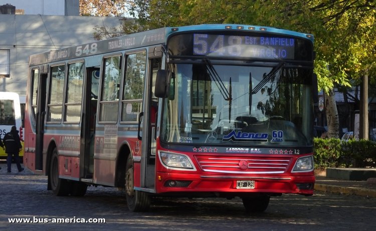 Mercedes-Benz OH 1618 L SB - Italbus Tropea - Larroque
LAF129
[url=ttp://galeria.bus-america.com/displayimage.php?pid=44881]ttp://galeria.bus-america.com/displayimage.php?pid=44881[/url]

Línea 548 (Pdo. Lomas de Zamora), interno 12
