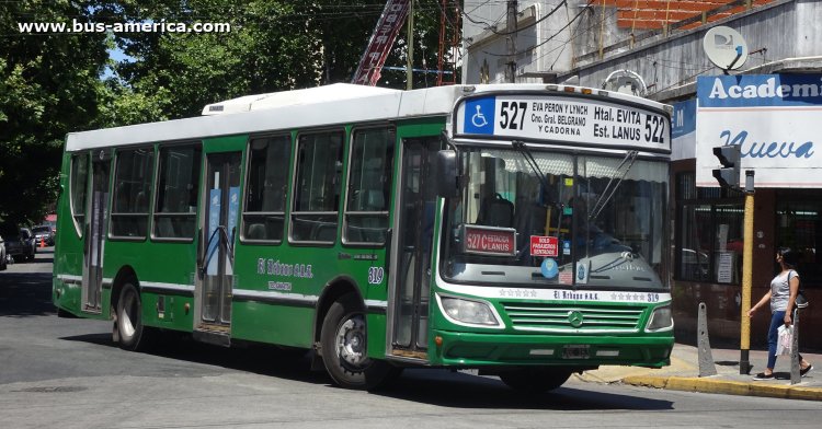 Mercedes-Benz OH 1618 L SB - Italbus Tropea - El urbano
JGC 163

Línea 527 (Pdo. Lanús), interno 319 [desde 2020]
Ex línea 33 (Buenos Aires), interno 221 [agosto 2018 - diciembre 2019]
Ex línea 45 (Buenos Aires), interno 28 [octubre 2010 - agosto 2018]

