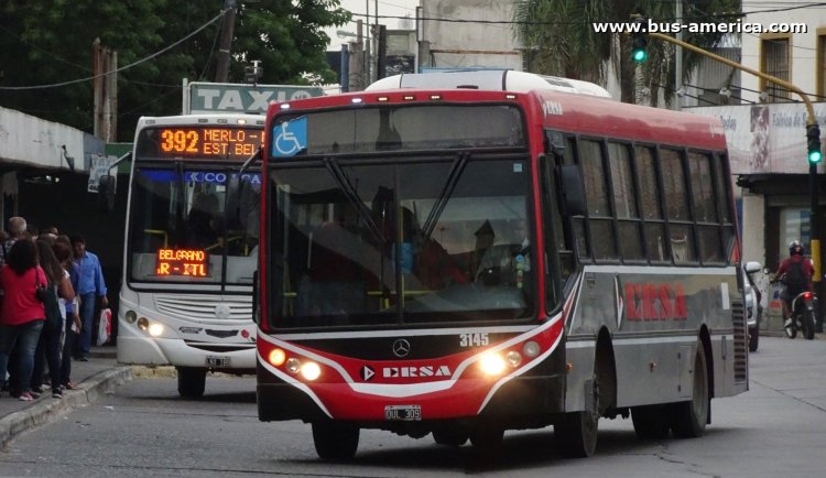 Mercedes-Benz OH 1618 L SB - Metalpar Iguazú 2010 - ERSA , MOSSA
OUL 309

Línea 253 (Prov. de Buenos Aires) con cartel de 
Línea 153 (Buenos Aires), interno 3145
Cumpliendo servicio fraccionado dentro de la Provincia de Buenos Aires. Debiese llevar el número 253, que paradojicamente tiene otorgado




Archivo originalmente posteado en abril de 2018
