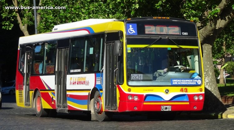 Mercedes-Benz OH 1618 L SB - Nuovobus Menghi - La Unión
POY 209

Línea 202 (Prov. Buenos Aires), interno 43 (1380)
Ex línea 12 (Buenos Aires), interno 18 [marzo 2016 - enero 2020]
