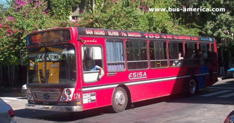 Mercedes-Benz OH 1618 L SB - Ugarte Europeo - E.S.I.S.A.
JNH153

Línea 168 (Buenos Aires), interno 126
