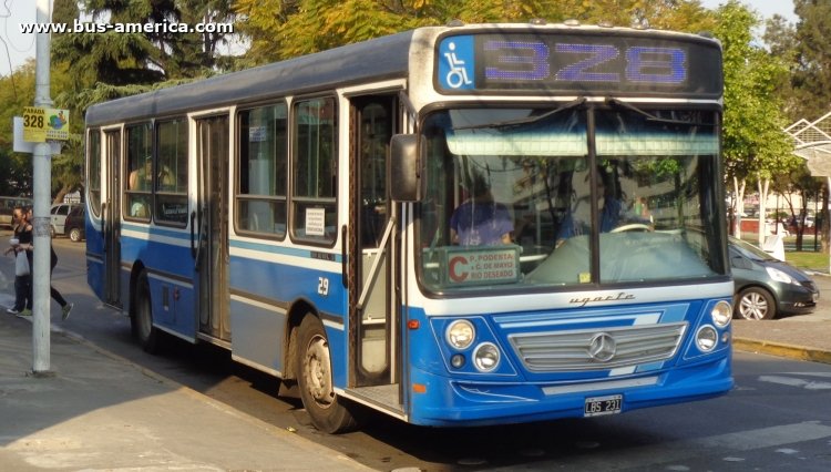 Mercedes-Benz OH 1618 L SB - Ugarte Europeo - TVB
LBS231

Línea 328 (Prov. Buenos Aires), interno 29
