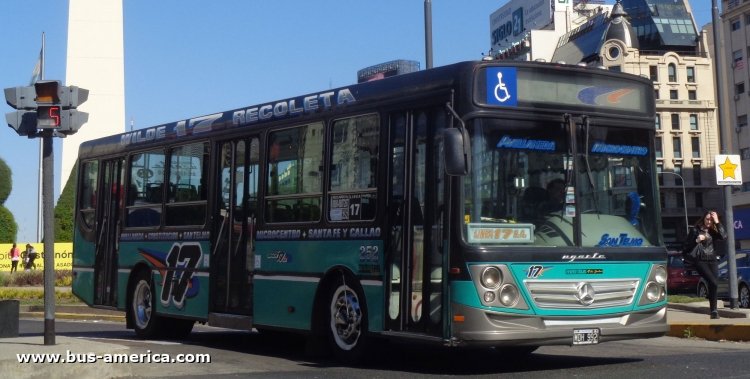 Mercedes-Benz OH 1618 L SB - Ugarte Europeo - Línea 10
MDH992
http://galeria.bus-america.com/displayimage.php?pid=43246

Línea 17 (Buenos Aires), interno 257
