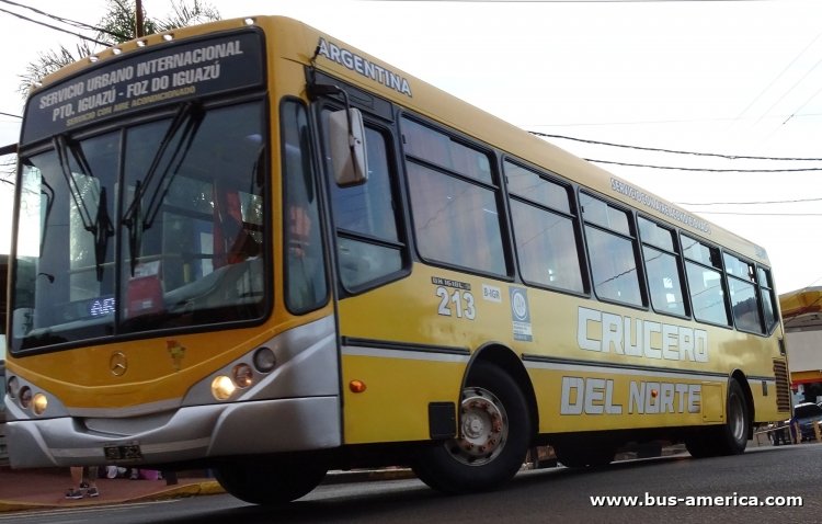 Mercedes-Benz OH 1618 L SB - Metalpar Iguazú 2010 - Crucero del Norte
JRD262

Crucero del Norte, interno 213
Línea urbana internacional Pto. Iguazu-Foz do Iguaçu


Archivo originalmente posteado en febrero de 2018
