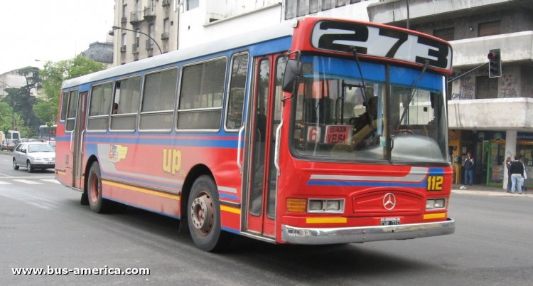 Mercedes-Benz OH 1621 L SB - La Favorita - UP
CHK315

Línea 273, ramal 6 (Provincia de Buenos Aires, dentro del partido de La Plata), interno 112

Esta es una línea cuyos ramales, casi todos, circulan dentro del Partido de La Plata, y por ello debería corresponder a dicha órbita de control
