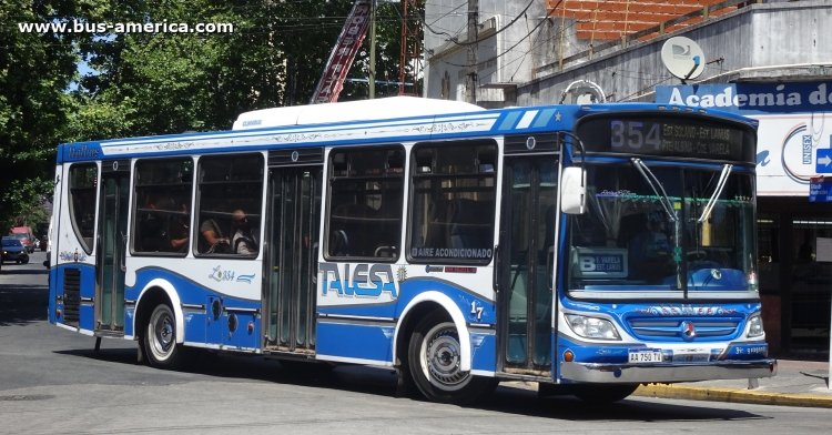 Mercedes-Benz OH 1621 L SB - Italbus Tropea - TALESA
AA 750 TV

Línea 354 (Prov. Buenos Aires), interno 17
