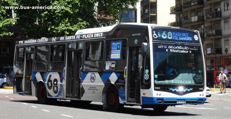 Mercedes-Benz OH 1621 L SB - Nuovobus Citta - Sesenta y Ocho
AE 275 SW

Línea 68 (Buenos Aires), interno 51
