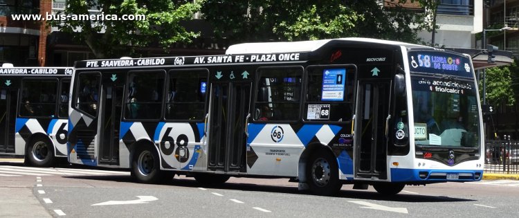 Mercedes-Benz OH 1621 L SB - Nuovobus Citta PH 0068 - Sesenta y Ocho
AE 260 QQ

Línea 68 (Buenos Aires), interno 104
