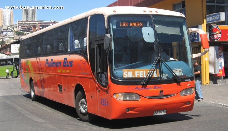 Mercedes-Benz OH 1628 L - Comil Campione 3.45 (para Chile) - Pullman Bus
ZJ1656

Pullman Bus, unidad 422A
