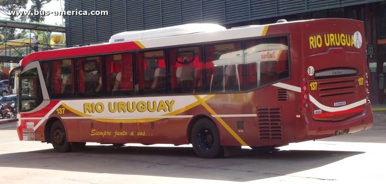 Mercedes-Benz OH 1718 L SB - Italbus Tropea - Río Uruguay , Tres Fronteras
OXC 237
[url=https://bus-america.com/galeria/displayimage.php?pid=49275]https://bus-america.com/galeria/displayimage.php?pid=49275[/url]
[url=https://bus-america.com/galeria/displayimage.php?pid=49277]https://bus-america.com/galeria/displayimage.php?pid=49277[/url]

Rio Uruguay, interno 137
Línea urbana internacional Pto. Iguazu-Foz do Iguaçú




Archivo originalmente posteado en enero de 2019
