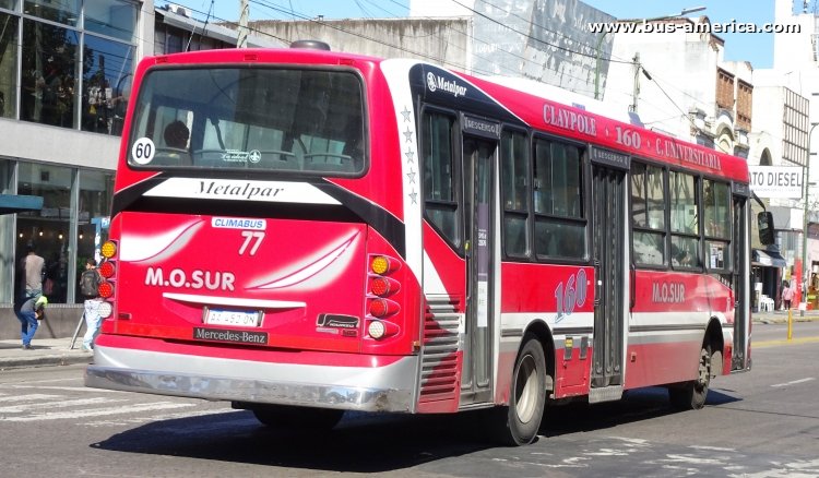 Mercedes-Benz OH 1718 L SB - Metalpar Iguazú 2010 - MOSur
AA452ON

Línea 160 (Buenos Aires), interno 77


Archivo originalmente posteado en mayo de 2019
