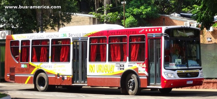 Mercedes-Benz OH 1721 L SB - Italbus Tropea - Tres Fronteras , Río Uruguay
AB 800 TL
[url=https://bus-america.com/galeria/displayimage.php?pid=49184]https://bus-america.com/galeria/displayimage.php?pid=49184[/url]
[url=https://bus-america.com/galeria/displayimage.php?pid=49186]https://bus-america.com/galeria/displayimage.php?pid=49186[/url]

Rio Uruguay, interno 154
Línea urbana internacional Pto. Iguazu-Foz do Iguaçú



Archivo originalmente posteado en febrero de 2018
