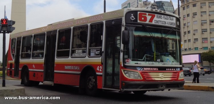 Mercedes-Benz OH-1718 L-SB - Italbus Tropea - Transportes Del Tejar S.A.
KDF992

Línea 67 (Buenos Aires), interno 42
ex línea 12 (Buenos Aires)
