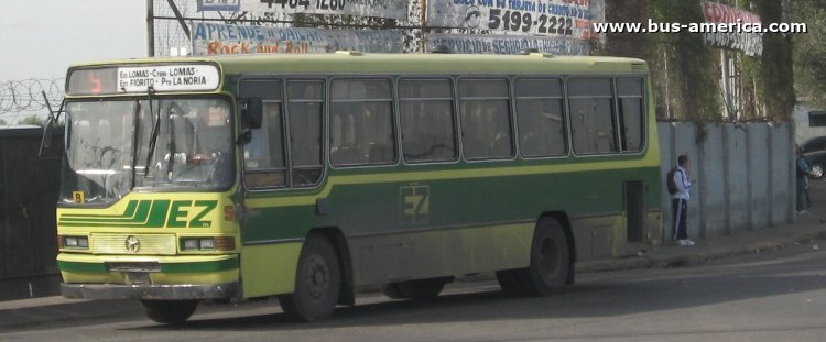 Mercedes-Benz OHL 1316 - Eivar 29-94 - EZ
Línea 550 (Partido de Lomas de Zamora), interno 5
