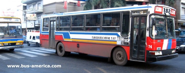 Mercedes-Benz OHL - Bus Tango 04 - Sargento Cabral
BBO547
