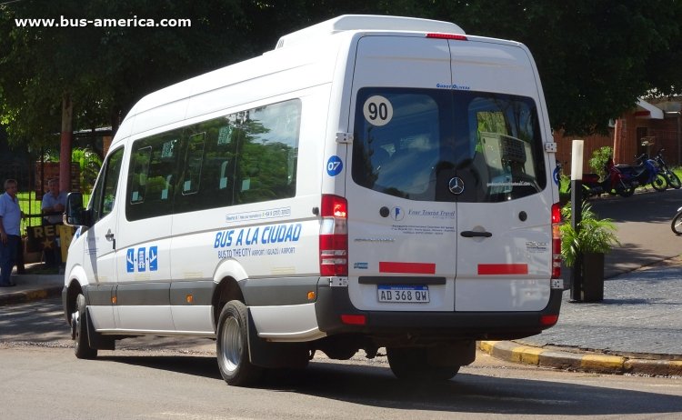 Mercedes-Benz Sprinter 515 CDI - Bus a la Ciudad , Four Tourist
AD 368 QW
[url=https://galeria.bus-america.com/displayimage.php?pid=47076]https://galeria.bus-america.com/displayimage.php?pid=47076[/url]

Bus a la Ciudad (Pto. Iguazú), interno 07

