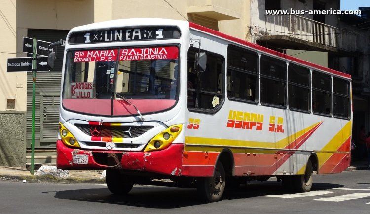 Mercedes-Benz - San Fernando - Ysapy
BFE 282

Línea 1 (Asunción), unidad 39

[url=https://www.asuncion.gov.py/datos-de-rodados]Acceso a tablas del transporte municipal de Asunción[/url]
