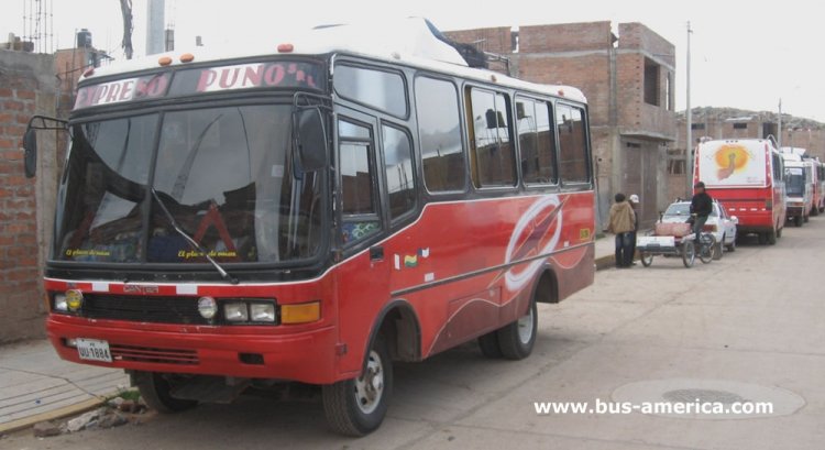 Mitsubishi Fuso Canter - Exp. Puno
UU1884

