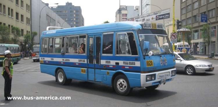 Mitsubishi Fuso Rosa (en Perú) - Trans Lima
VG6677
