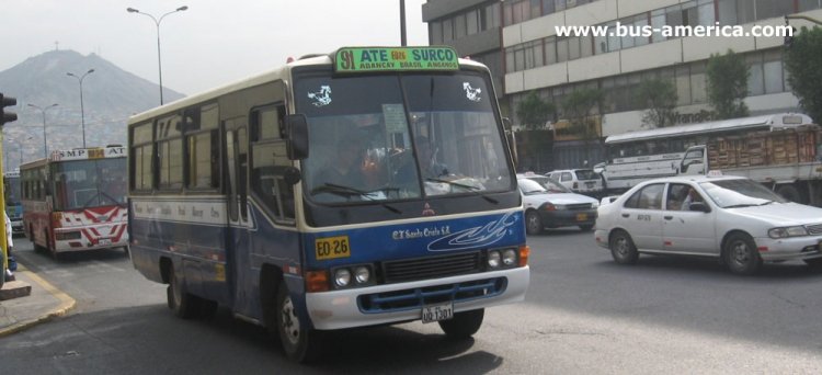 Mitsubishi Fuso Canter - Camena - Santo Cristo
UQ1301
(ex línea 91)
