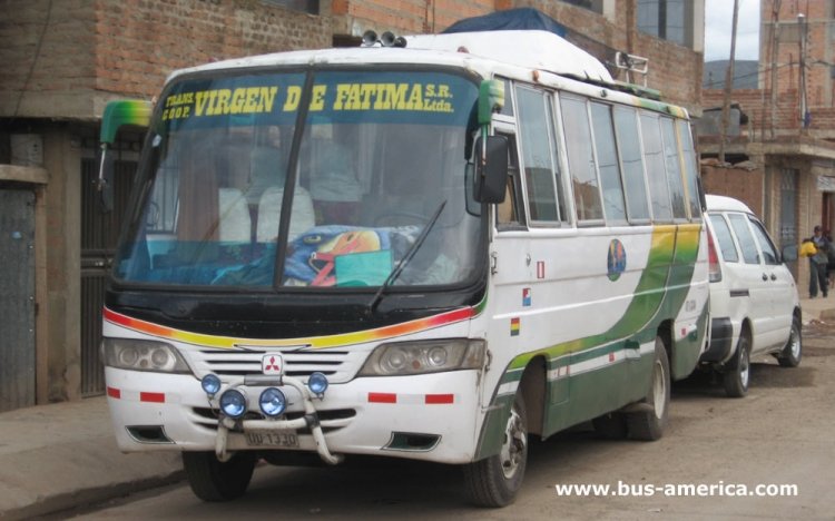 Mitsubishi Fuso Rosa (en Per) - Virgen de Ftima
UU 1330
