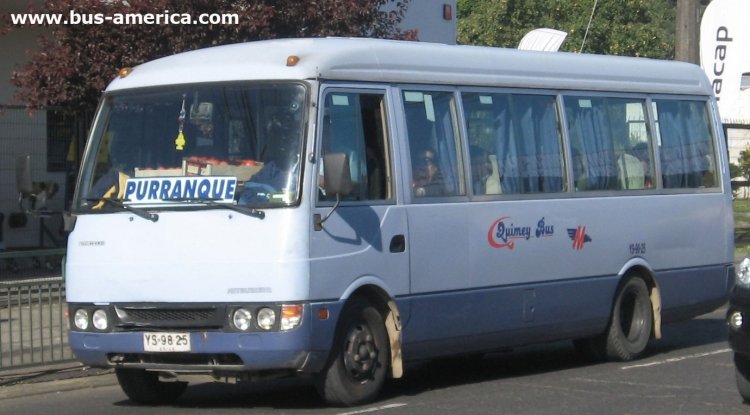 Mitsubishi Rosa (en Chile) - Quimey Bus
YS9825
