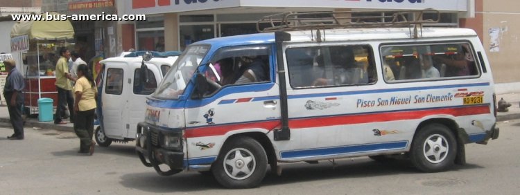 Nissan Caravan E24 (en Perú) - ETBEHUSA
RO-9231
