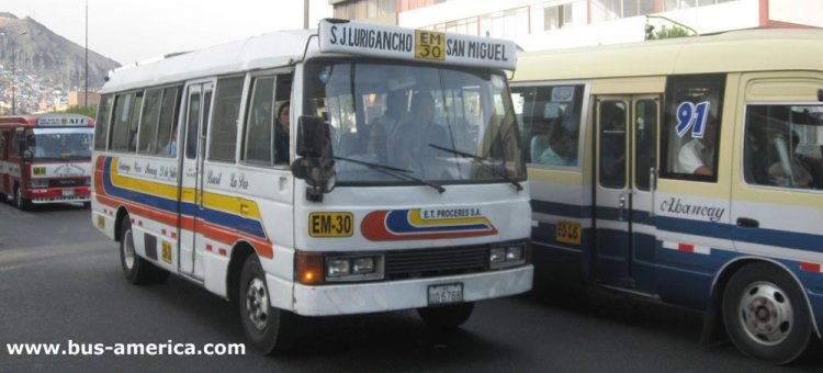 Nissan Civilian (en Perú) - Proceres
UO6768
