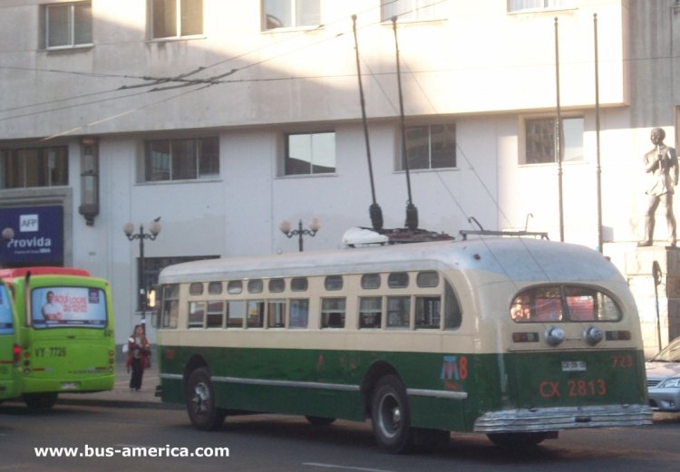 Pullman-Standard 700 TC (en Chile) - Trolebuses de Chile
CX2813

