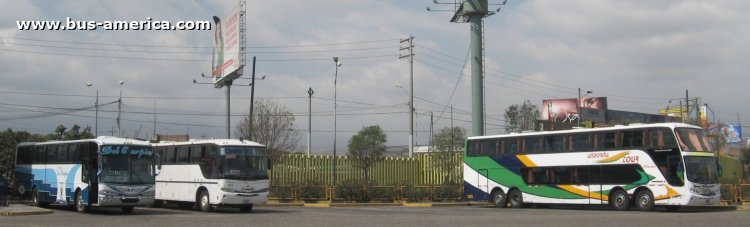Scania K - Busscar Panoramico DD (en Perú) - Andoriña
[Datos de derecha a izquierda]
