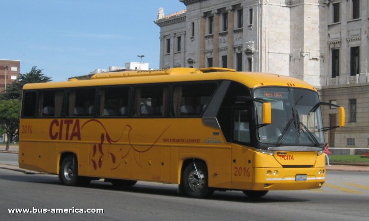 Scania K 340 - Comil Campione 3.45 (en Uruguay) - CITA
OTC 1044

CITA, interno 2016
