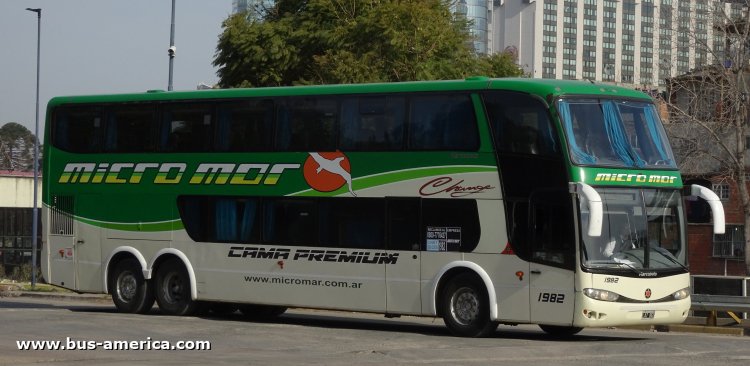 Scania K 380 - Marcopolo G6 Paradiso 1800 DD (en Argentina) - Micro Mar
LAT 861

[url=https://bus-america.com/galeria/displayimage.php?pid=50592]https://bus-america.com/galeria/displayimage.php?pid=50592[/url]

Micro Mar, interno 1984
