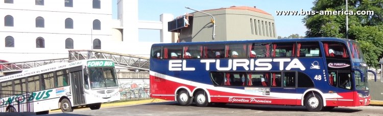 Scania K 380 - Sudamaricanas F-50 - El Turista
El Turista, interno 48
