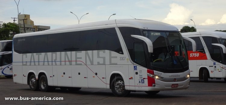 Scania K 380 IB - Marcopolo G7 Paradiso 1200 - Catarinense
MJY-7235
[url=https://bus-america.com/galeria/displayimage.php?pid=48038]https://bus-america.com/galeria/displayimage.php?pid=48038[/url]
[url=https://bus-america.com/galeria/displayimage.php?pid=48040]https://bus-america.com/galeria/displayimage.php?pid=48040[/url]

Linha 09-0223-00
Catarinense, unidad 3307
