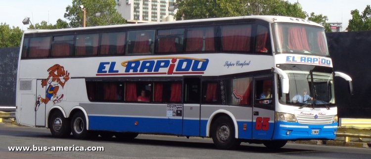 Scania K 380 - J.Troyano Calixto - El Rápido
HNW913

El Rápido, interno 65
